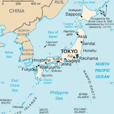 Map of Japan